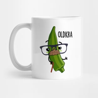 Old-kra Funny Okra Puns Mug